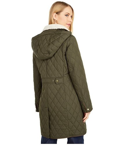 Ralph Lauren faux leather trim Quilted 