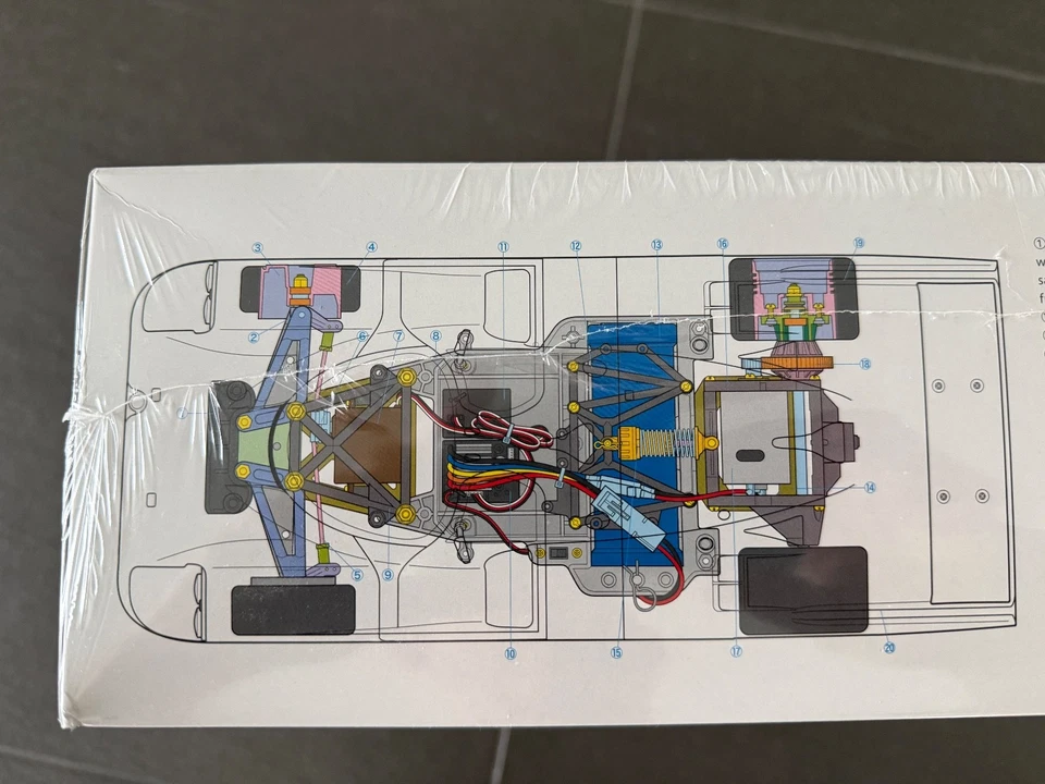 TAMIYA Porsche 956 Racing Bausatz RC 300047508 1:10 Elektro 2WD NEW - Bild 4 von 4