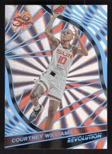 2022 Panini Revolution WNBA #69 Courtney Williams Sunburst #/75