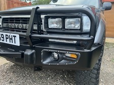 Juego de 4 faros cuadrados y luces indicadoras para Toyota Serie 80 Land Cruiser