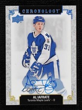 2018-19 Upper Deck Chronology Franchise History Al Iafrate #FH-TO-AI Auto 2u9