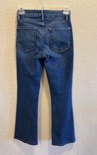 FRAME Women  s Jeans Size 25 Le Crop Mini Boot Mt. Ellington Stretch