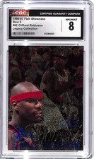 1996-97 Flair Showcase Clifford Robinson Row 0 Legacy Collection /150 CGC 8