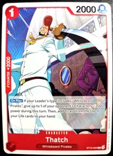 Thatch ST15-004 ONE PIECE Tcg Common NM Red
