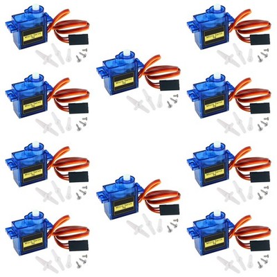 ACEIRMC SG90 Servo Motor Micro Servo 9G Servo Motor RC Robot Arm for Helicopter