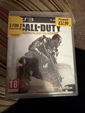 PS3 PlayStation Call Of Duty Advanced Warfare Video Game