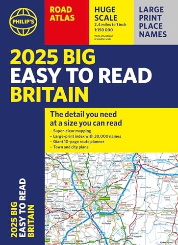 2025 Philip's Big Easy to Read Britain Road Atlas by Philip's Maps - Image 6