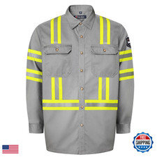 Uno Mejor Welding Shirt 7.5Oz Fr Shirts For Men 100 C Reflective Flame