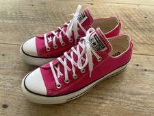 Converse Chuck Taylor All Star Lift Platform Canvas Sneakers Hot Pink, US Size 9