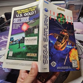 Thunderstrike 2 Sega Saturn Game CIB Complete In Box Manual Registration NTSC-U