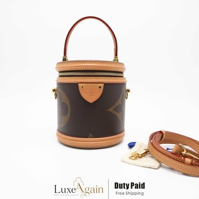 Louis Vuitton LV Cannes Vanity Monogram Giant Reverse Handbag Crossbody Bag