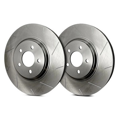 For Cadillac Eldorado 01-02 SP Performance Slotted 1-Piece Rear Brake Rotors