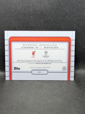 Steven Gerrard 2025-26 Topps UEFA Club Competitions 8-Bit Shots
