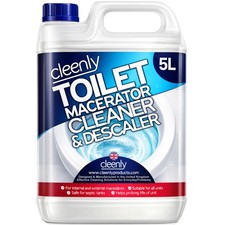 Toilet Macerator Cleaner & Descaler 5 litres Super Concentrated Long Lasting 4.09 per litre