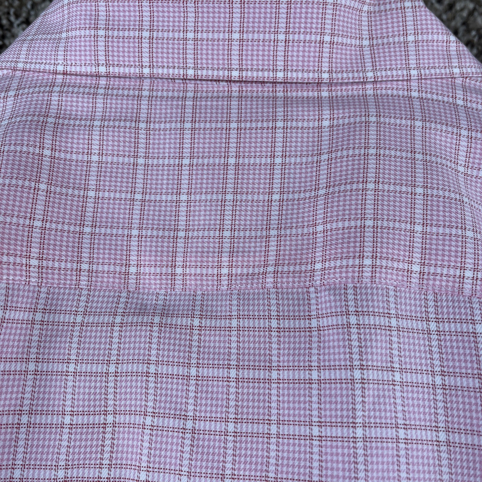 Vintage Faconnable Dress Shirt Designed In France By Albert Goldberg Pink Mens M