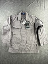 Propper BDU Coat Sz SMALL R Gray Tactical Shirt 4 Pockets Ripstop F545438020 NWT