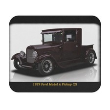 Iconic 1929 Ford Model A Pickup Mousepad Vintage Hot Rod Truck Desk Mat 