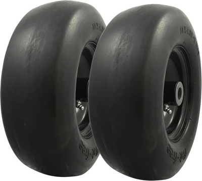 #ad #ad 2 Flat Free Tires For Husqvarna Z246 Z24 RZ4623 RZ5424 RZ4216 Kubota Z123 Z125S $79.99