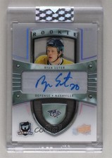 2019 Clear Cut Rookie Tribute Autos 2005-06 The Cup Rookies Ryan Suter Auto 17km
