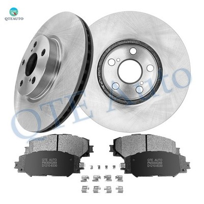 Set 6 Front 275mm Brake Disc Rotors-Ceramic Brake Pad Kit For 2008-2014 Scion XD