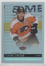 2014-15 Fleer Ultra Platinum Medallion 13/99 Claude Giroux #136 4gd
