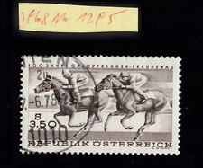 1968, &Ouml;sterreich, ANK 1295, gest. ,"100 J Galopprennen Freudenau"