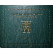 [#1510045] Vatican, Benedict XVI, 1 Cent to 2 Euro, BU, 2010, Rome, MS