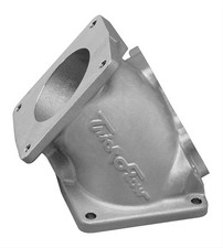 Trick Flow Throttle Body Adapter Aluminum Silver Powdercoated Ford Mustang Each