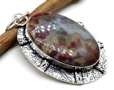Natural Set Of 5 Gemstone Handmade 925 Sterling Silver Jewelry Pendant"