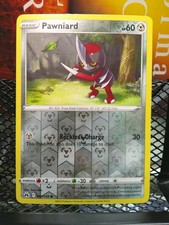 Pokemon Crown Zenith Pawniard Reverse Holo Common Card 091/159 NM