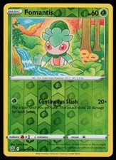 Fomantis 014/163 Common Battle Styles Pokemon Reverse Holo Lightly Played