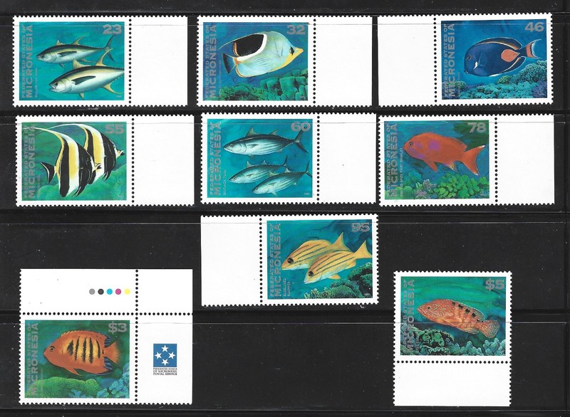 MICRONESIA - Scott #213-26 MNH full set of 9