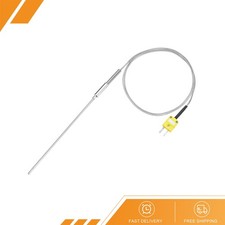 K Type Thermocouple with Plugs Meter Temperature Sensor Probe -50 to 1100 C