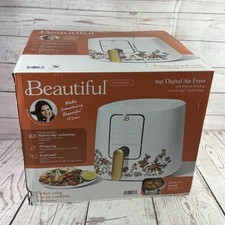 Beautiful 6 Qt Air Fryer TurboCrisp EverGood Ceramic Nonstick Floral White