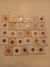 1952-1964 LINCOLN CENT PROOF LOT