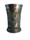 Vintage SKS Zinn 95% Pewter Cup Germany Landmarks Beer Stein Goblet! — photo 8