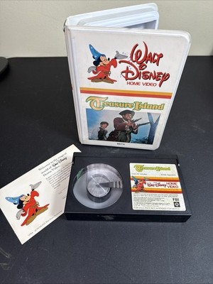 Walt Disney Home Video Treasure Island Beta Tape | Rare 1980s Betamax