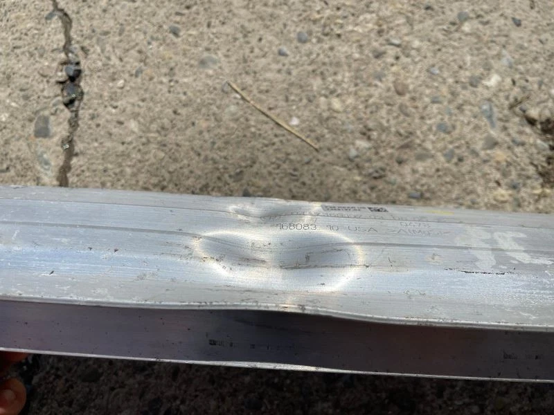 BMW X3 2011-2017 barras de refuerzo traseras abolladas 2,0 L awd N20 51322 Foto 4 de 4