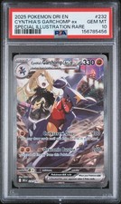 2025 POKEMON DRI EN-DESTINED RIVALS #232 CYNTHIA'S GARCHOMP EX PSA 10 on eBay
