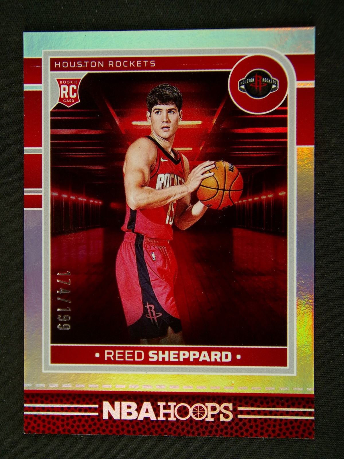 2024-25 Panini Hoops Reed Sheppard #233 RC Rookie Silver /199