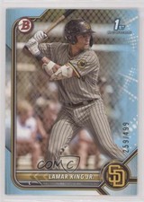 2022 Bowman Draft Sky Blue 259/499 Lamar King Jr #BD-143 08kw