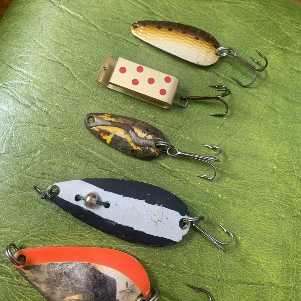 SEÑUELOS DE PESCA VINTAGE K.O. CUCHARAS WOBBLER CORDELL KAMLOOPER THOMAS CYCLONE Foto 3 de 4