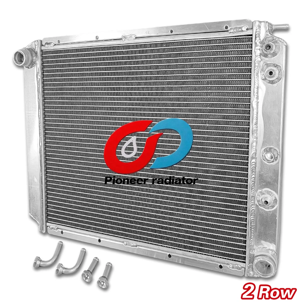 Aluminum Radiator Fits Volvo 240 242 244 245 264 740 745 760 780 940 DL GLE - Image 4 of 4