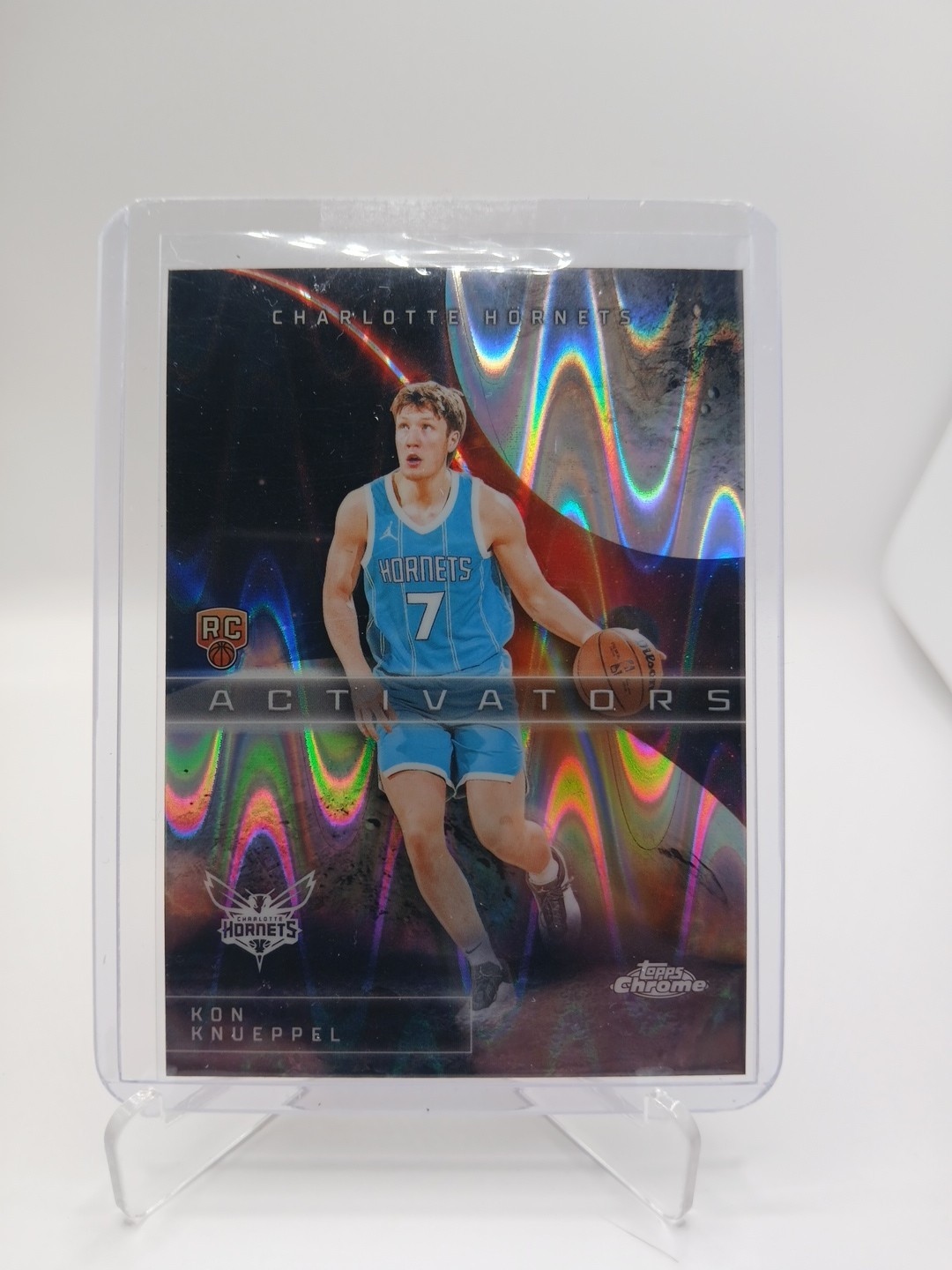 2025-26 Topps Chrome - Activators Kon Knueppel #AC-14 RayWave Refractor (RC) 🔥