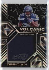 2018 Panini Obsidian Volcanic Material Relics 23/50 Rashaad Penny #VM-7 04u5
