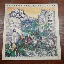 LP Steel Pulse - Handsworth Revolution ILPS 19502 Musica Reggae Vinile Italy 