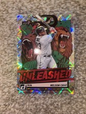 2021 Donruss Baseball - Nelson Cruz - #UNL12 Foil Unleashed RAPTURE Minnesota🔥