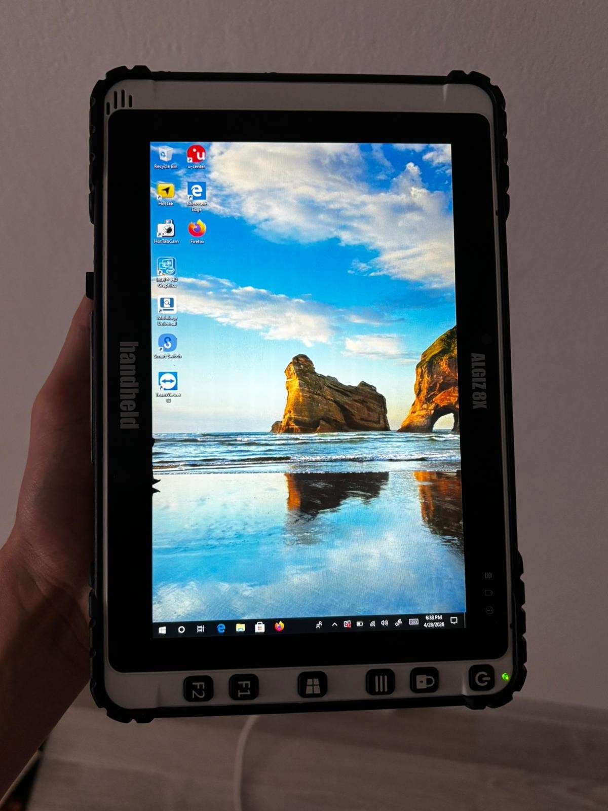 Tablet Portatile Algiz 8X 4G Rugged | Scatola e accessori originali foto 3
