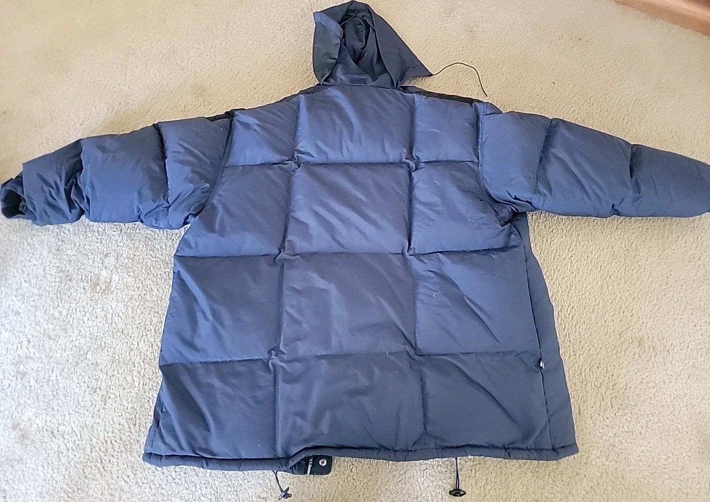 XXL First DOWN PUFFER JACKET Defective Zipper SEE… - image 5