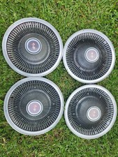 Oem Gm 1968-1973 Corvette Po2 Starburst Set 4 Turbine Hubcaps Wheel Covers 15